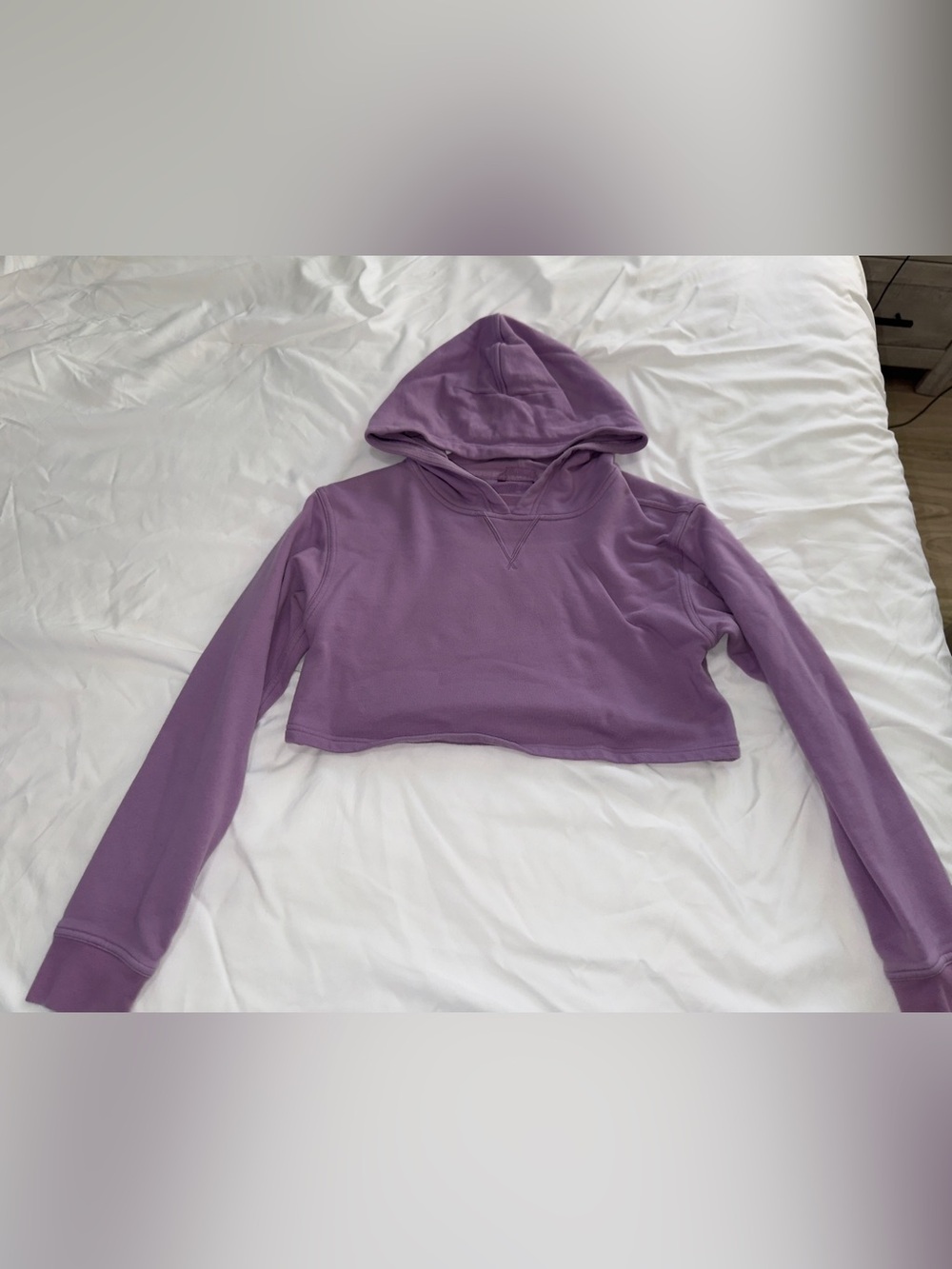Lululemon All Yours Cropped Hoodie - Wisteria Purple